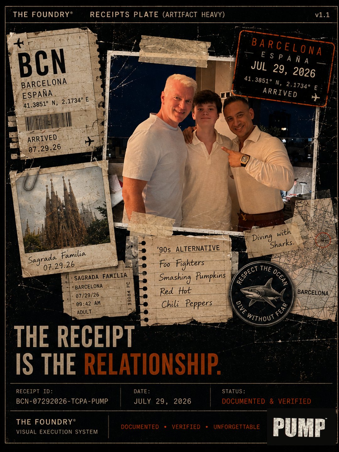 With Keith Keogh in Barcelona